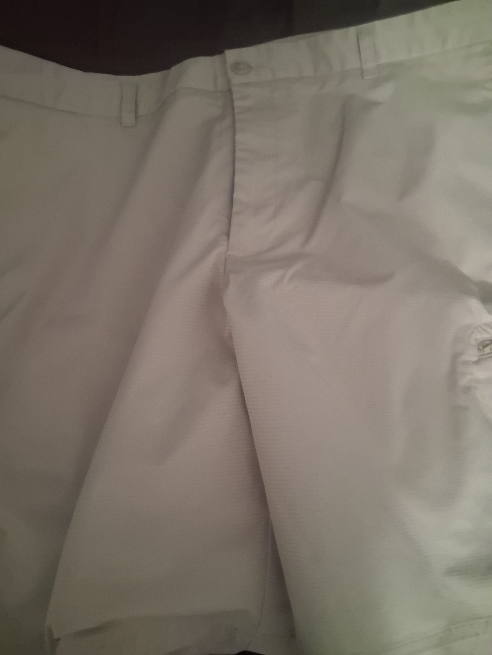 Pebble Beach Men's Light Cream Flat-Front Shorts